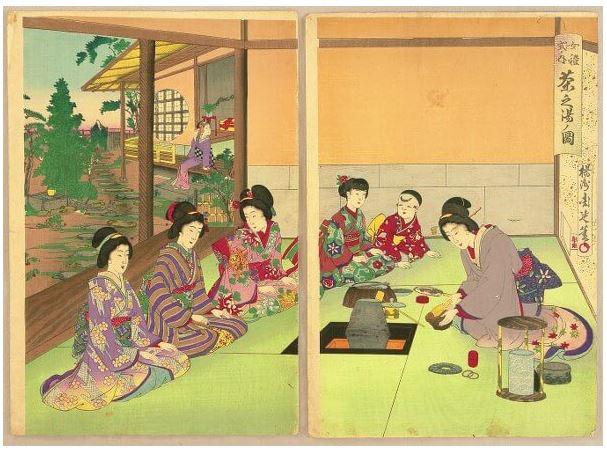 Japon Geleneksel Çay Evi, Bahçeleri ve Törenleri