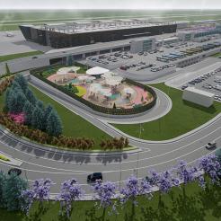 KKTC Ercan Uluslararası Havalimanı Peyzaj Düzenleme Projesi 